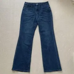 ストレッチ フレアデニム Ｌ