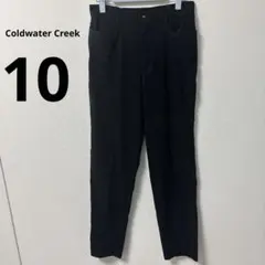♡美品♡Coldwater Creek 黒　レディースパンツ　10サイズ【L】