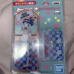 ラウンドワン限定 アイカツ！ 黒沢凛 スタンド付きアクリルプレート