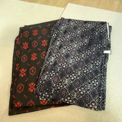 値下げ　レトロ　着物2枚セット