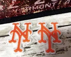 【2枚セット❣️】NY メッツ　アイロンワッペン