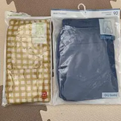 ユニクロ　レギンス　パンツ & GU サマナル　90