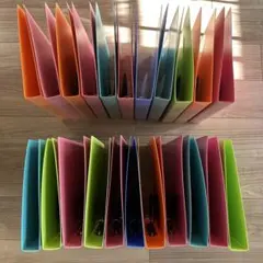 値下げしました❣️リング式ファイル　22冊　セット