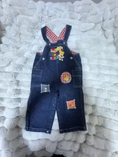 ミキハウス デニムオーバーオール 95cm