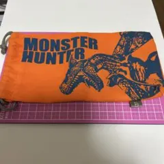 モンスターハンター 巾着ポーチ オレンジ ティガレックス　MH