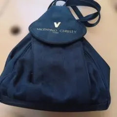 VALENTINO CHRISTY ネイビー ハンドバッグリュクサック