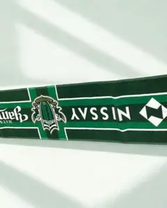 サッカー タオル 緑色 クラブロゴ