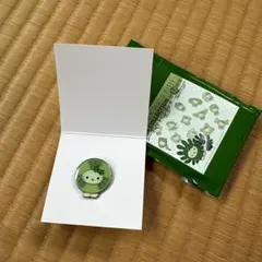 大阪万博　藻類×ハローキティ　カザグルマケイソウ　ピンバッジ　日本館　藻キティ