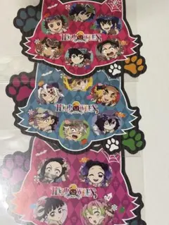 鬼滅の刃 ハロウィン 2025 特典 ダイカットカード 3枚セット