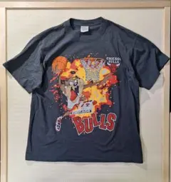ヴィンテージ NIKE シカゴブルズ ノースリーブ Tシャツ アメリカM
