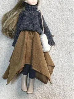 (179)ハンドメイド　22cmドール　服　ピュアニーモ2エモーション スカート