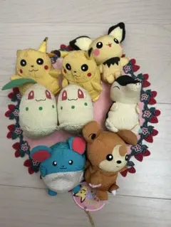 ポケピース ぬいぐるみバンド～ピチュー・ニャスパー・モクロー