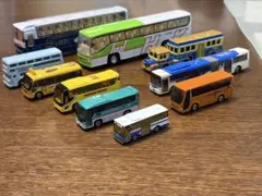 4台セット ロングトミカ まとめ売り（クレーン車・連節バス・キャリア