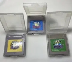 Nintendo ゲームボーイソフト ポケットモンスター　3本セット