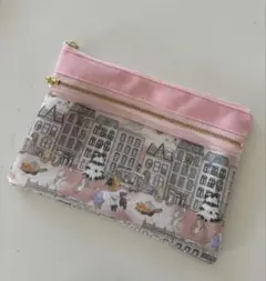 L字ファスナーポーチ【ミニsize】 ユキエモン ハンドメイド - メルカリ