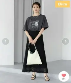 Elura サマ見えリラックスTシャツのサムネイル
