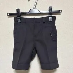 【美品】COMME CA ISM ショートパンツ　ブラック　フォーマル　90