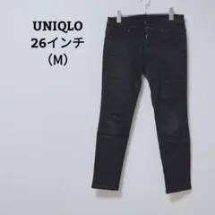 ユニクロ　デニム　ジーンズ　スキニーフィットテーパード　26インチ　Ｍ