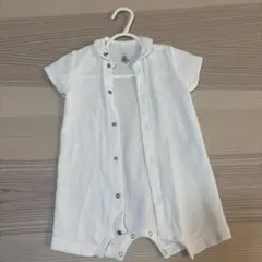 Petit Bateauホワイトロンパース