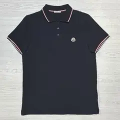 モンクレール　ポロシャツ　ネイビー　Mサイズ　2T1047