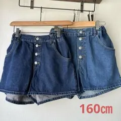 GU デニムショートパンツ2点セット