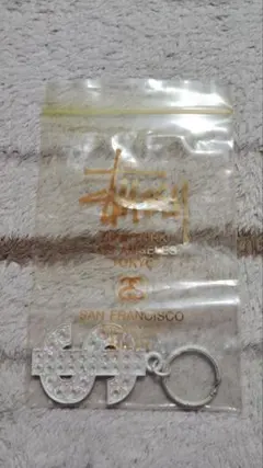 2004　STUSSY　大阪梅田　チャプト限定　$マーク　キーホルダー　シルバーのサムネイル