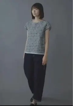 ミナペルホネン ブラウス　piha 半袖トップス グレー系 2026年最新】mina perhonen レディース 半袖 シャツ・ブラウスの人気