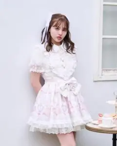 Chalmiere マイスウィートピアノ コラボ JSK、カチューシャ、エプロン
