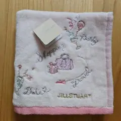 JILLSTUART タオルハンカチ 刺繍入り ピンクのサムネイル