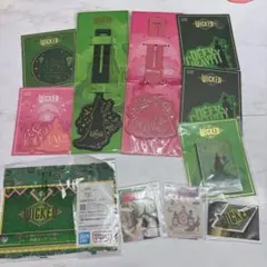 WICKED ウィキッド ラゲッジタグ ステッカー ポーチセット　非売品　未開封のサムネイル