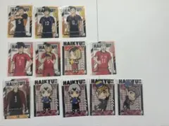 ハイキュー　まとめ売り　セリア　seria クリアカード　ステッカー