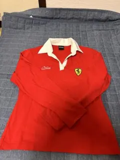 Ferrari 長袖ポロシャツ レッド サイズ2のサムネイル