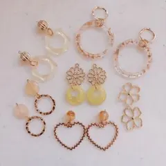 ハンドメイドピアス♡イヤリングのサムネイル