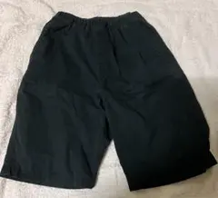 UNIQLO ブラック ハーフパンツ 160サイズ