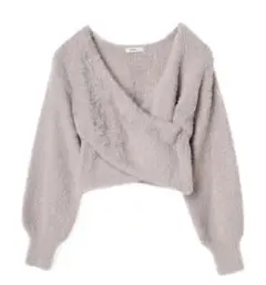 earth ファークロスニットプルオーバー　ニット