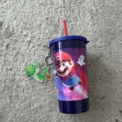 新品】ドリンクカップ ザ・スーパーマリオギャラクシー・ムービー 二つ