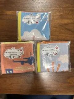 JAL タオルハンカチ　ミニタオル　セット