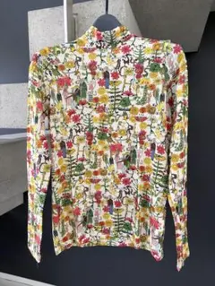 tsumori chisato M 猫　春夏ペーズリー　プリント　綿100 tsumori chisato M 猫 春夏ペーズリー プリント 綿100 - メルカリ