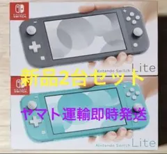 新品 Nintendo Switch Lite ターコイズ コーラル 2台 即配 - メルカリ
