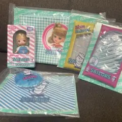 リカちゃんくじ　セーラーズ　ぷちリカちゃん有り　5点セット