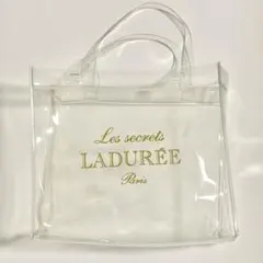 ラデュレ LADURÉE クリアトートバッグ　ビニール　夏のサムネイル