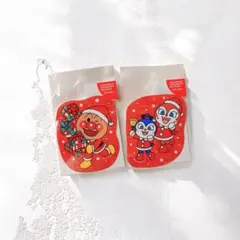 アンパンマンミュージアム限定 クリスマス ステッカー 2枚 ドキン コキン
