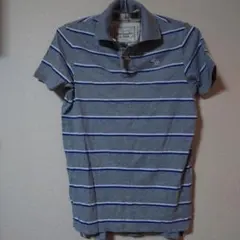 【未使用】♥Abercrombie & Fitch 　半袖ポロシャツ　グレー