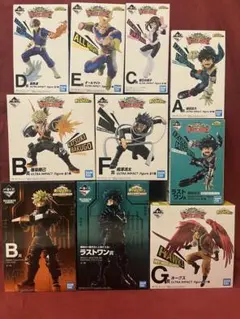僕のヒーローアカデミア 一番くじ等　フィギュア 119体 まとめ売り