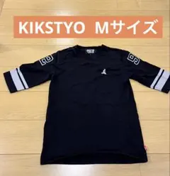 【即発送】KIKSTYO ブラック Tシャツ 92番 Mサイズ　6部丈のサムネイル