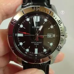 ⑦CASIO 腕時計 MTP-VD01 クォーツ