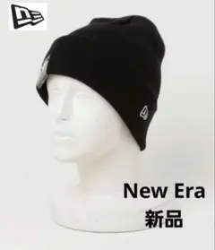 【新品】NEWERA　ニューエラ　ニット帽　ビーニー　送料込　ネイビー