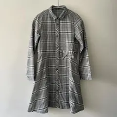 BeBe チェック柄 長袖ワンピース 140