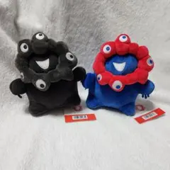 ミャクミャク ロールお手玉マスコット ノーマル 黒 2種セット - メルカリ