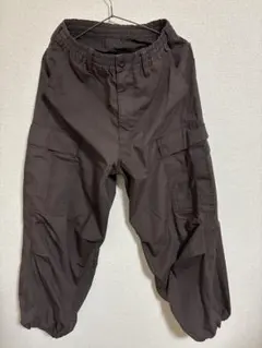 GU スーパーワイドカーゴパンツ XS ダークブラウンのサムネイル